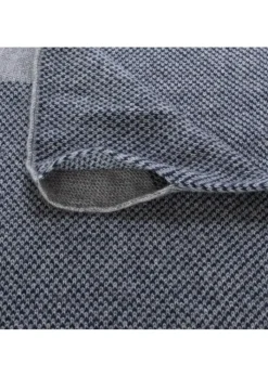 RIVIERA CASHMERE | SCHALKRAGEN VIRGOLA GRAU BLAU Best