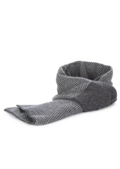 RIVIERA CASHMERE | SCHALKRAGEN VIRGOLA GRAU CREMEWEISS Online