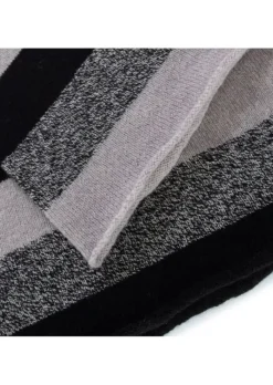 RIVIERA CASHMERE | SCHLAUCHSCHAL GESTREIFTER SCHWARZ BEIGE Online