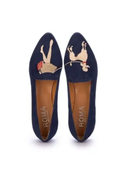 ROMA | BALLERINAS TIFFANY WILDLEDER BLAU Best