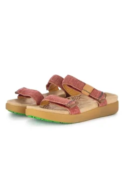 SATORISAN | SANDALEN KAE LINEN ROT Clearance