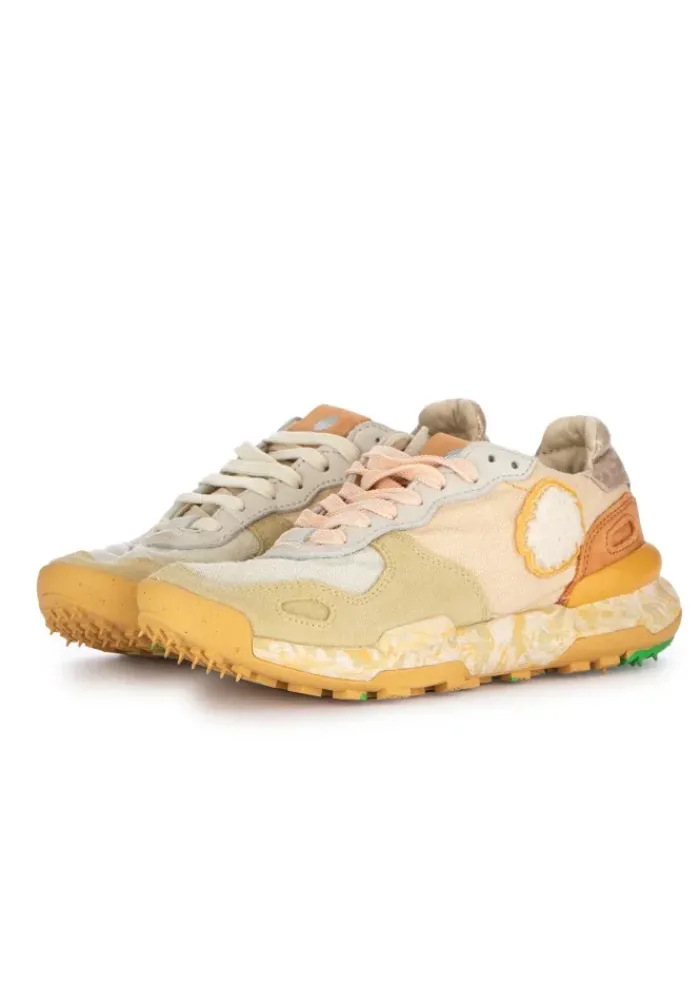 SATORISAN | SNEAKER CHACRONA LINEN ORANGE MEHRFARBIG Sale