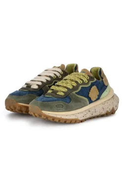 SATORISAN | SNEAKER CHACRONA METTA HEMP BLAU GRÜN Discount