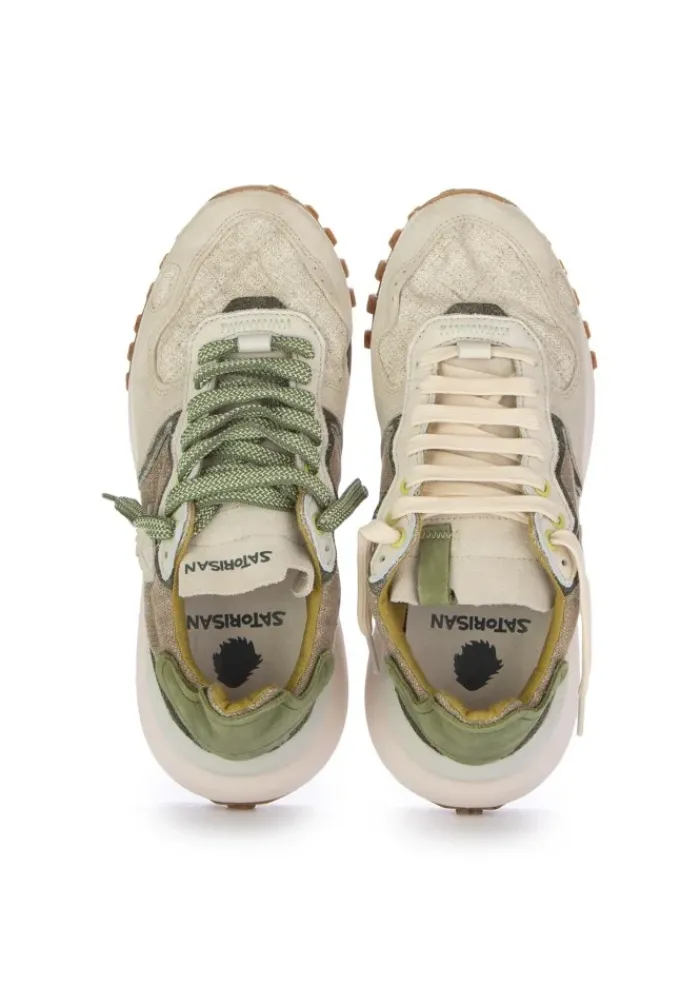 SATORISAN | SNEAKER CHACRONA METTA LINO WHITEWISP BEIGE BRAUN Fashion