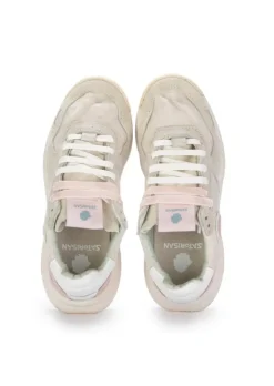 SATORISAN | SNEAKER CHACRONA LINEN WEIß ROSA Fashion