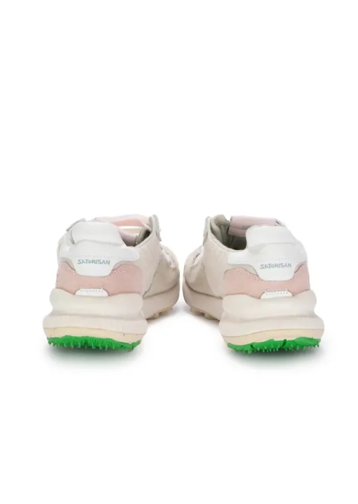 SATORISAN | SNEAKER CHACRONA LINEN WEIß ROSA Fashion