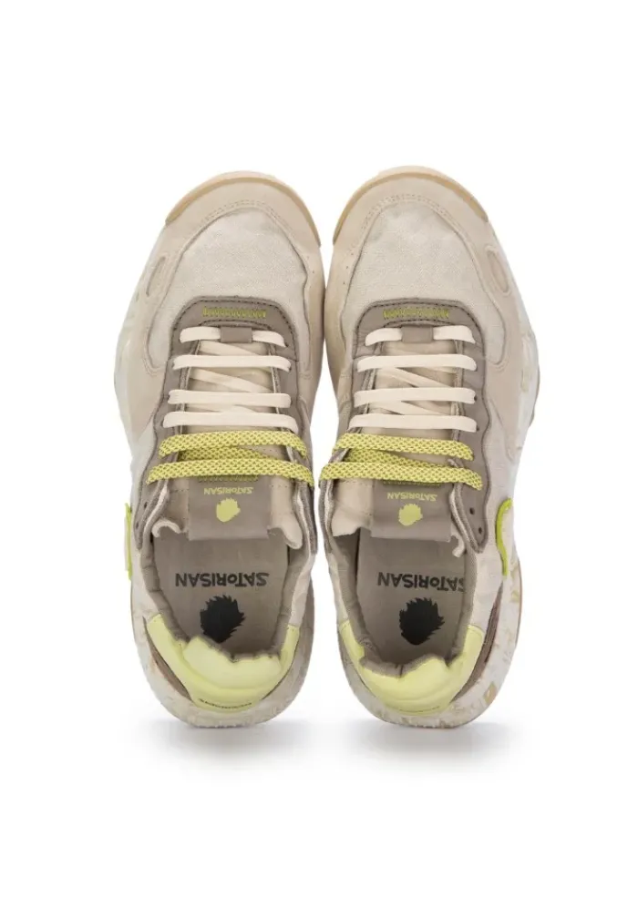SATORISAN | SNEAKERS CHACRONA LINEN WEIß BEIGE Online