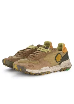 SATORISAN | SNEAKERS CHACRONA LINEN GRÜN BRAUN Sale
