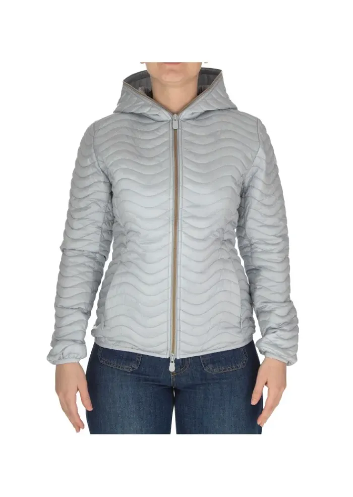 SAVE THE DUCK | DAUNENJACKET IRIS20 HELLGRAU Sale