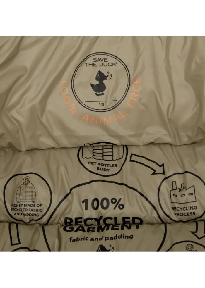 SAVE THE DUCK | DAUNENJACKE LOVE19 COSMARY BEIGE Outlet