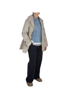 SAVE THE DUCK | TRENCHCOAT GRIN20 SOFI GRAU Outlet