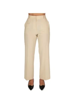 SEMICOUTURE | HOSE GERADEM SCHNITT BEIGE Fashion