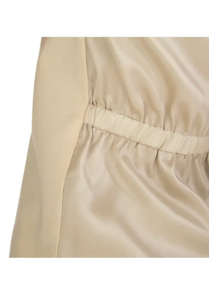 SEMICOUTURE | WESTE V-AUSCHNITT BEIGE Discount