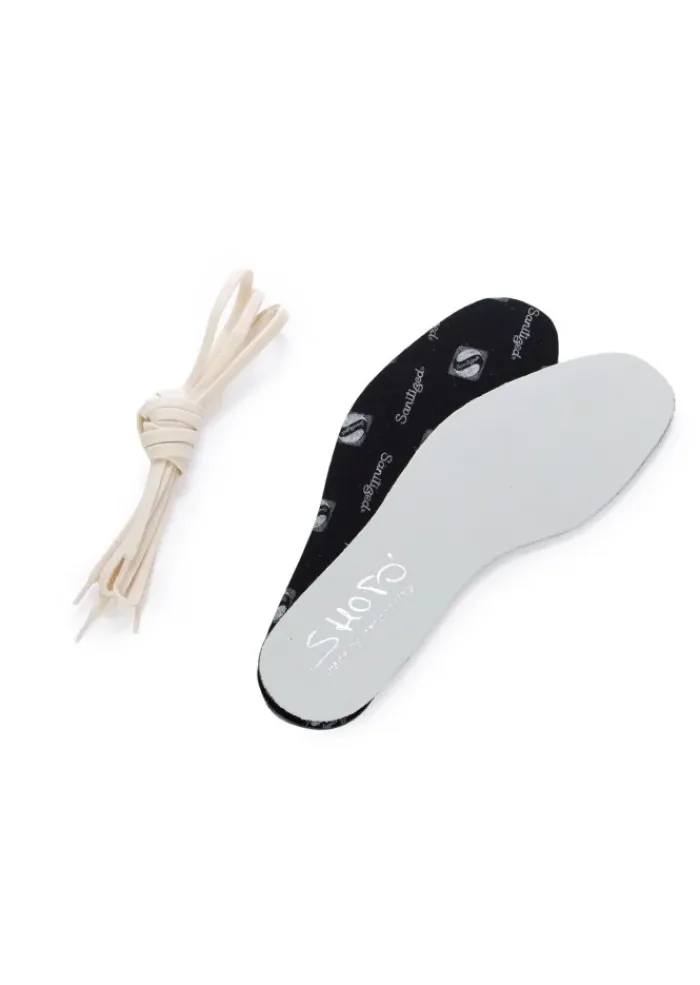 SHOTO | HIGHT-TOP SNEAKER FOULARD BEIGE Sale