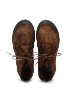 SHOTO | SCHNÜRSCHUHE ALCE WILDLEDER BRAUN Clearance