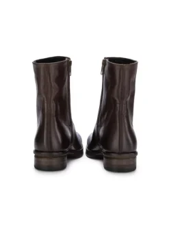 SHOTO | STIEFELETTEN PACO LEDER DUNKELBRAUN Clearance