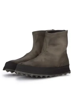 SHOTO | STIEFELETTEN PELUCHE DIVE GRAU New