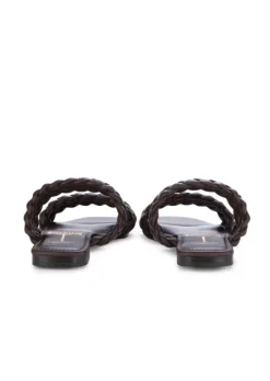 SPAZIO CORRIDONI 1 MILANO | SANDALEN DOPPLEBAND DUNKLEBRAUN Clearance