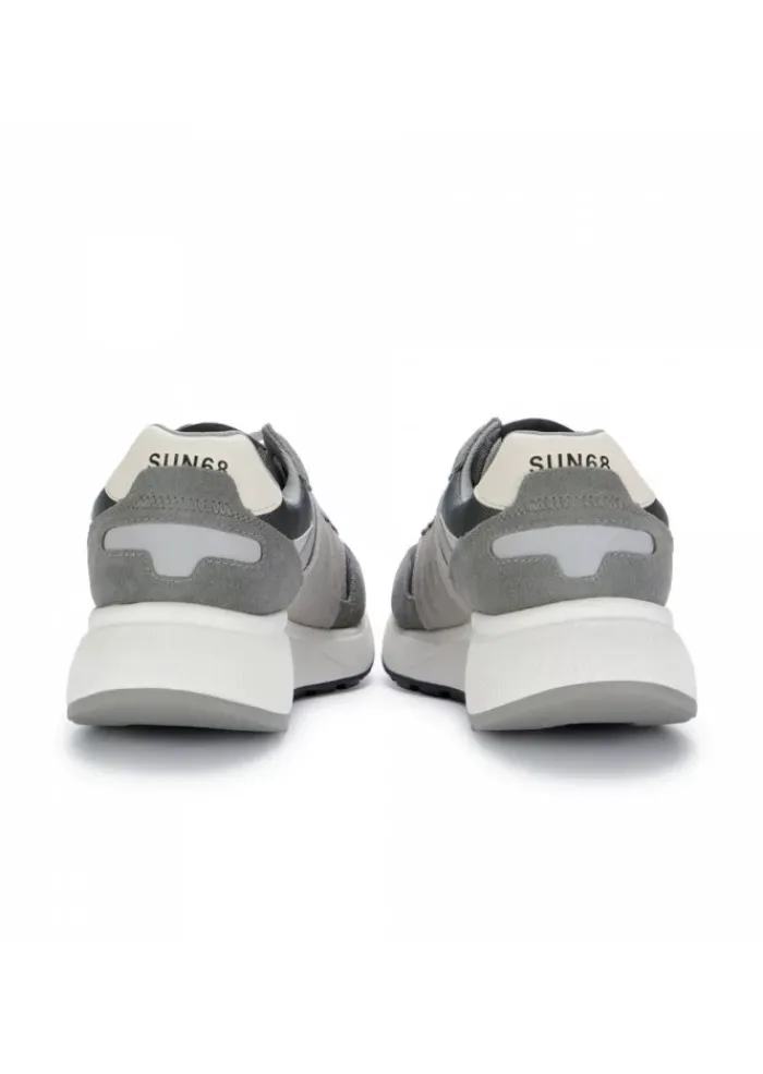 SUN68 | HERRENSNEAKERS DADDY 34 GRAU ERSATZSCHNÜRSENKEL Outlet
