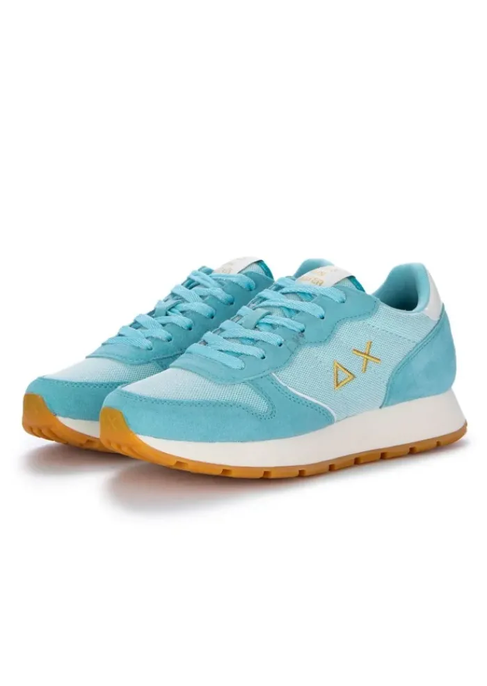 SUN68 | SNEAKER ALLY GLITTER TEXTILE HELLBLAU Hot
