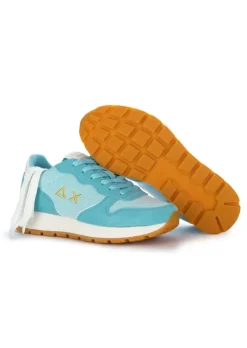 SUN68 | SNEAKER ALLY GLITTER TEXTILE HELLBLAU Hot