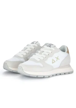 SUN68 | SNEAKER ALLY GOLD SILVER WEIß GRAU Hot