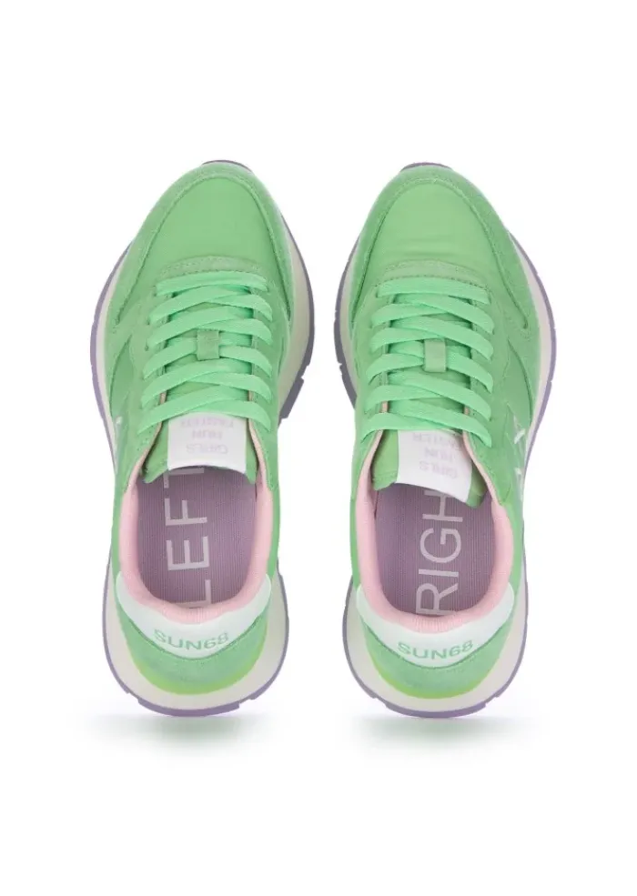 SUN68 | SNEAKER ALLY SOLID NYLON GRÜN Outlet