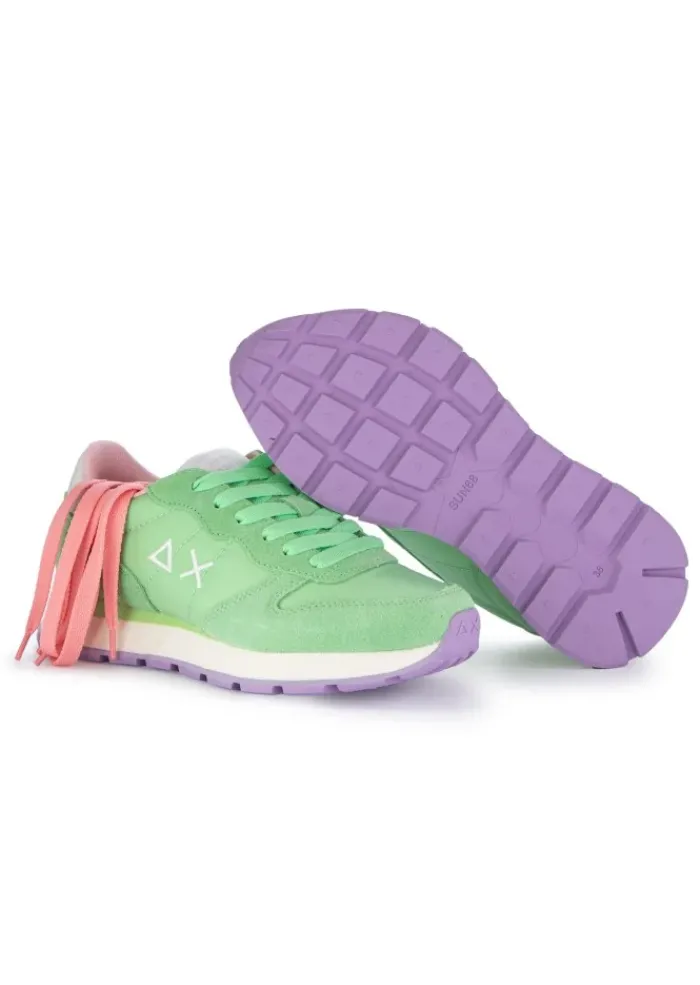 SUN68 | SNEAKER ALLY SOLID NYLON GRÜN Outlet