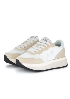 SUN68 | SNEAKER BIG ALLY FLOWER WEIß BEIGE Online