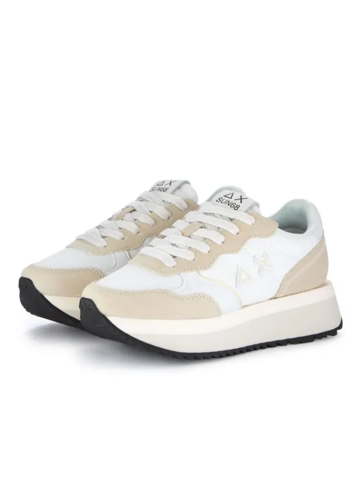 SUN68 | SNEAKER BIG ALLY FLOWER WEIß BEIGE Online