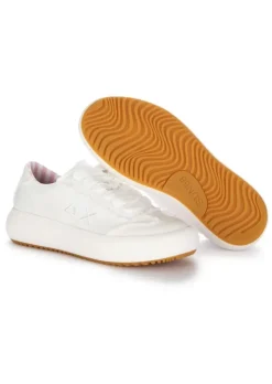 SUN68 | SNEAKER JUNO CANVS WEIß Discount
