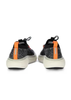 SUN68 | SNEAKER JUPITER KNIT SCHWARZ ORANGE Online