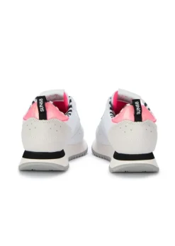 SUN68 | SNEAKER STARGIRL TRANSPARENT PATCH WEIß Discount