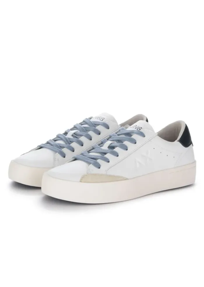 SUN68 | SNEAKER STREET LEATHER WEIß Best