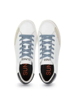 SUN68 | SNEAKER STREET LEATHER WEIß Best