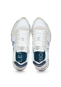 SUN68 | SNEAKER TOM SOLID WEIß BLAU Discount