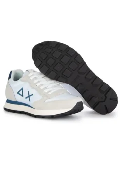 SUN68 | SNEAKER TOM SOLID WEIß BLAU Discount