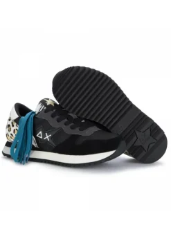 SUN68 |SNEAKERS STARGIRL LEOPARDDRUCK SCHWARZ Best