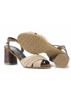 TIFFI | ABSATZSANDALEN BEIGE Outlet