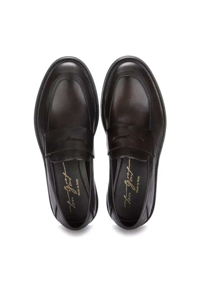 TON GOUT | LOAFERS SOFTY LEDER DUNKELBRAUN New