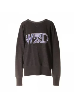 WRAD UNISEX KLEIDUNG JACKE BIO BAUMWOLLE LOGO GRAU Clearance