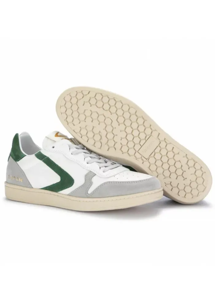 VALSPORT 1920 | SNEAKER SUPER SUEDE 01 WEISS GRAU GRÜN Hot