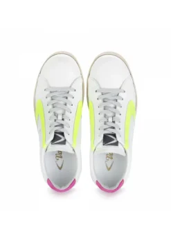 VALSPORT 1920 | SNEAKERS TOURNAMENT MIX NAPPA WEIß GELB Fashion