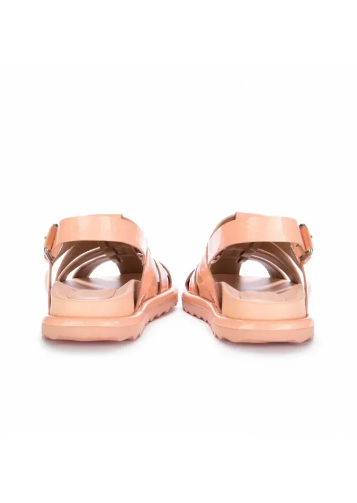 VICENZA | SANDALEN CAGED DESIGN LEDER LACHSROSA Best