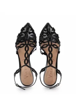 VICENZA | SANDALEN SLINGPUMPS LACKLEDER SCHWARZ Online