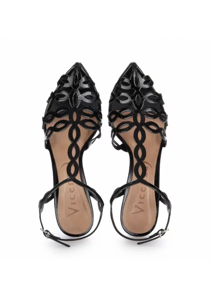 VICENZA | SANDALEN SLINGPUMPS LACKLEDER SCHWARZ Online