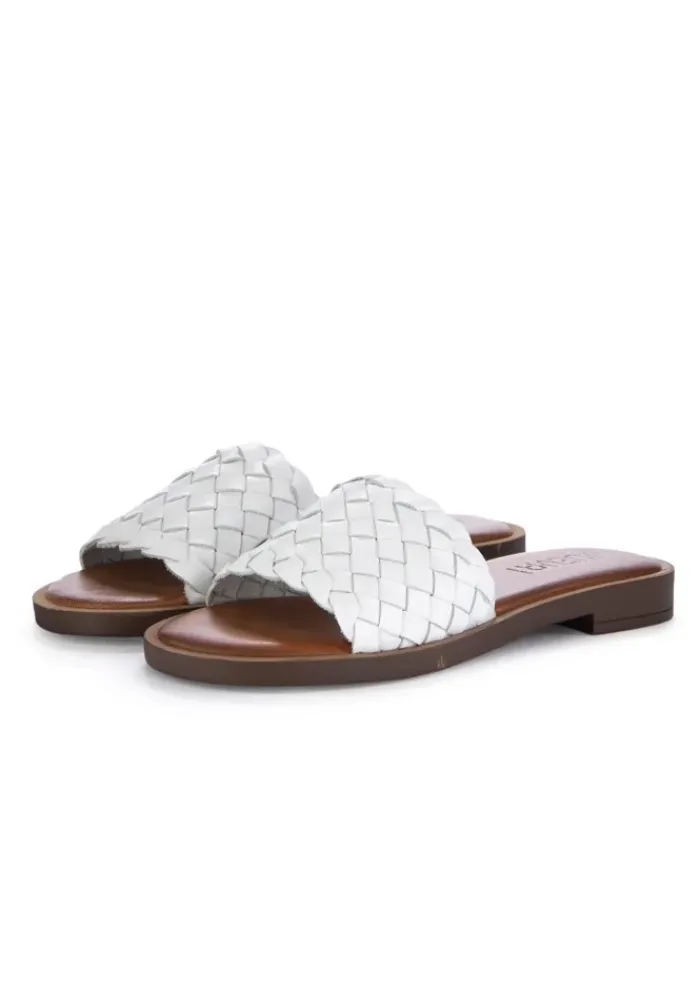 VUEVA | SANDALEN GEFLOTCHEN RIEMEN WEIß Outlet