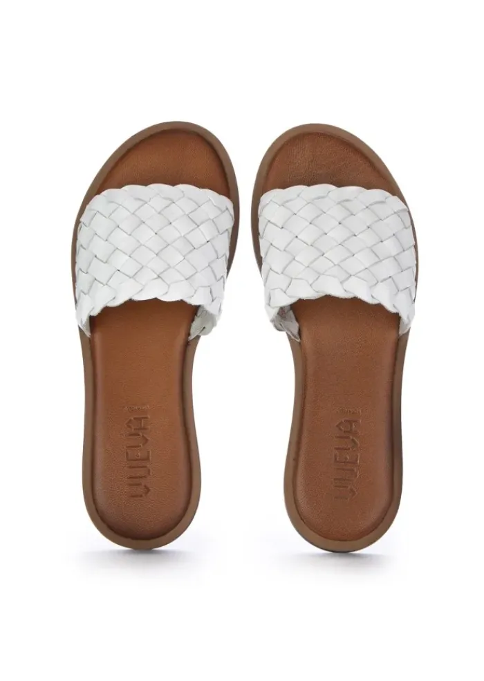 VUEVA | SANDALEN GEFLOTCHEN RIEMEN WEIß Outlet