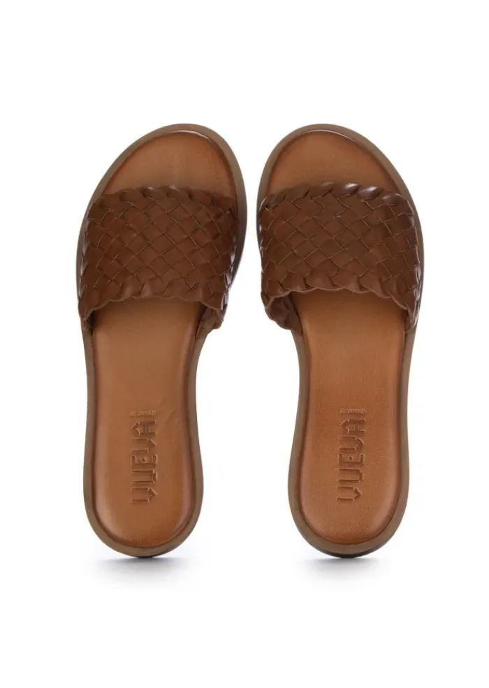 VUEVA | SANDALEN GEFLOTCHEN RIEMEN BRAUN Online