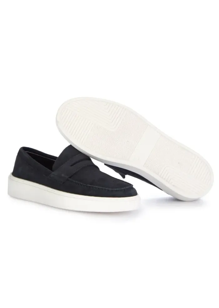 VUEVA | SLIP-ON SCHUHE VELOUR BLAU Hot